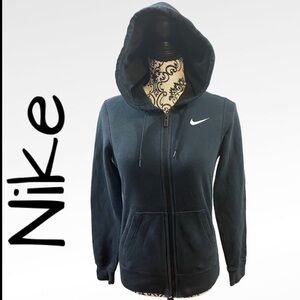 Nike Black & White Full Zip hoodie